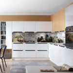 EINBAUKÜCHE SENSO BIATRICE WEISS  SUPERMATT 240 CM #L21642