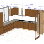 EINBAUKÜCHE SENSO BIATRICE EICHE MATT 345 x 390 x 180 CM #L21691