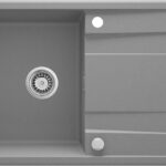 GRANITSPÜLE1000x520x203, GRAU METALLIC,  ERIDAN ZQE_S713 #L20971