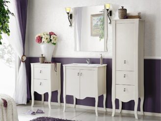 BADZIMMERMÖBEL BADSCHRÄNKE ELIZABETH 60 CM BREIT #L2014