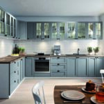 Einbauküche Küchenzeile Linea Grau Supermatt L-Formig 350 x 230 cm #L23330