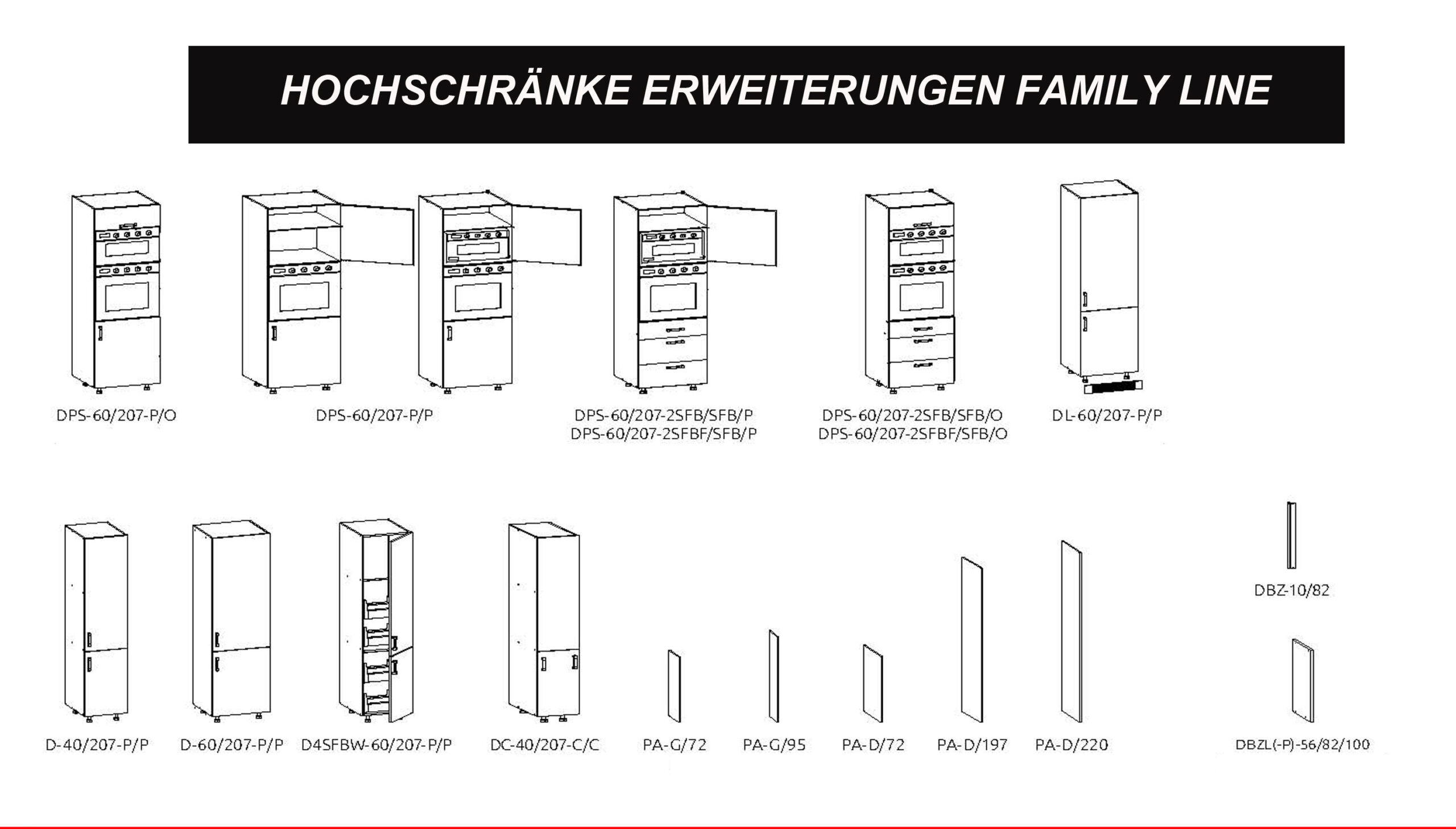 Küchenzeile Einbauküche Küchenschränke |Helena 240 cm Lancelot Eiche| Softclose | #L23926